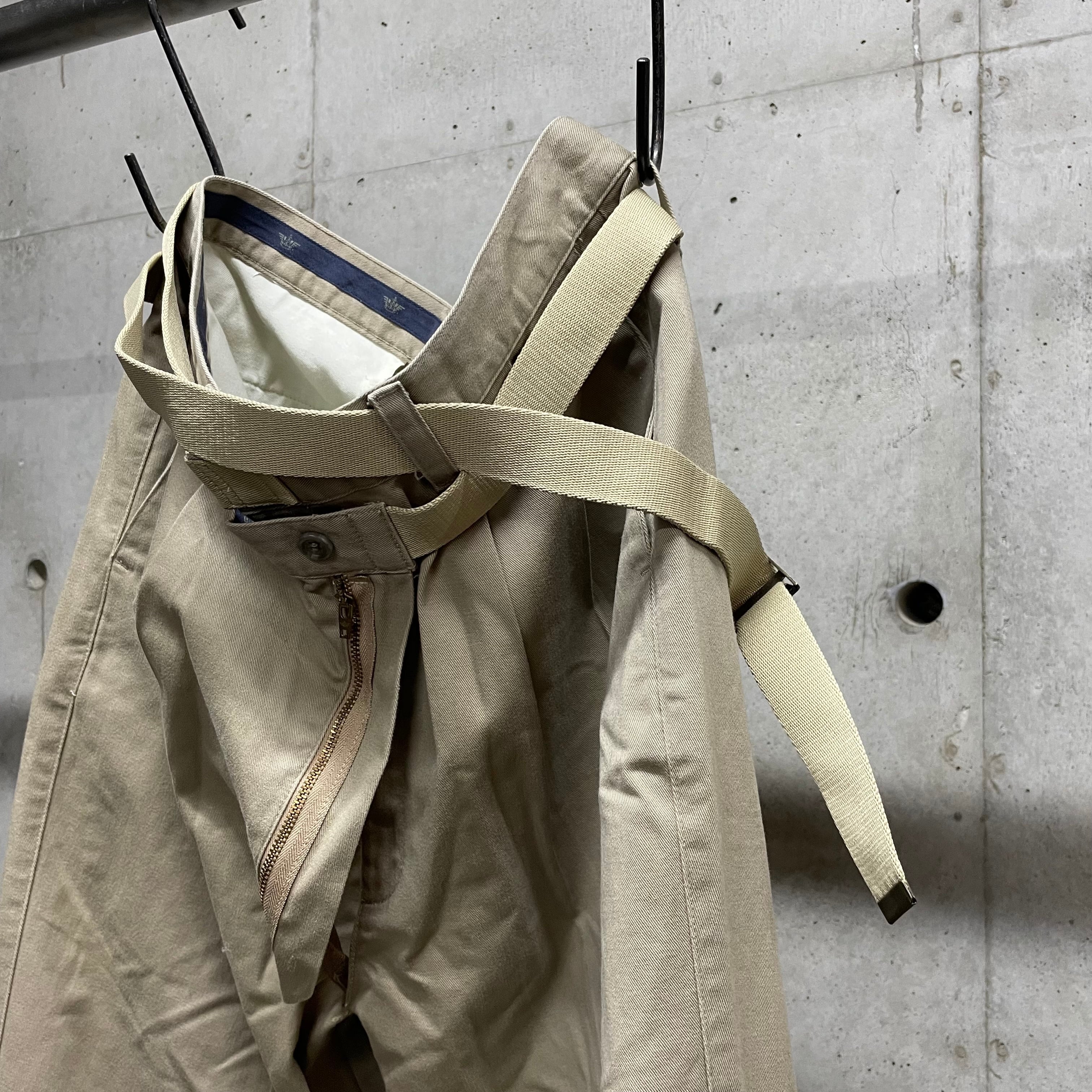 MAISON EUREKA】Ex.VINTAGE REWORK CHINOS_BEIGE(S) | marfa store