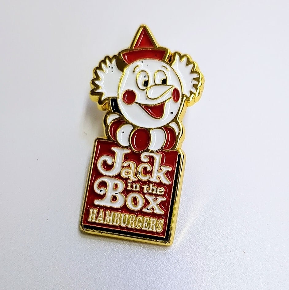 送料無料！ ★ピンズ PINS★ピンバッジ 【ジャックインザボックス(Jack in the Box)】 〚アメリカン雑貨 アメトイ〛
