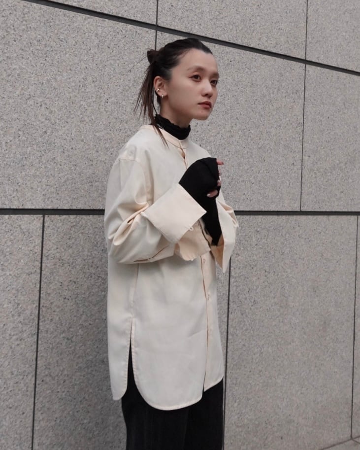 quui 2way ブラウス 2WAYブラウス／9分袖／ウォッシャブル／CICAモイスチャー／スタンド