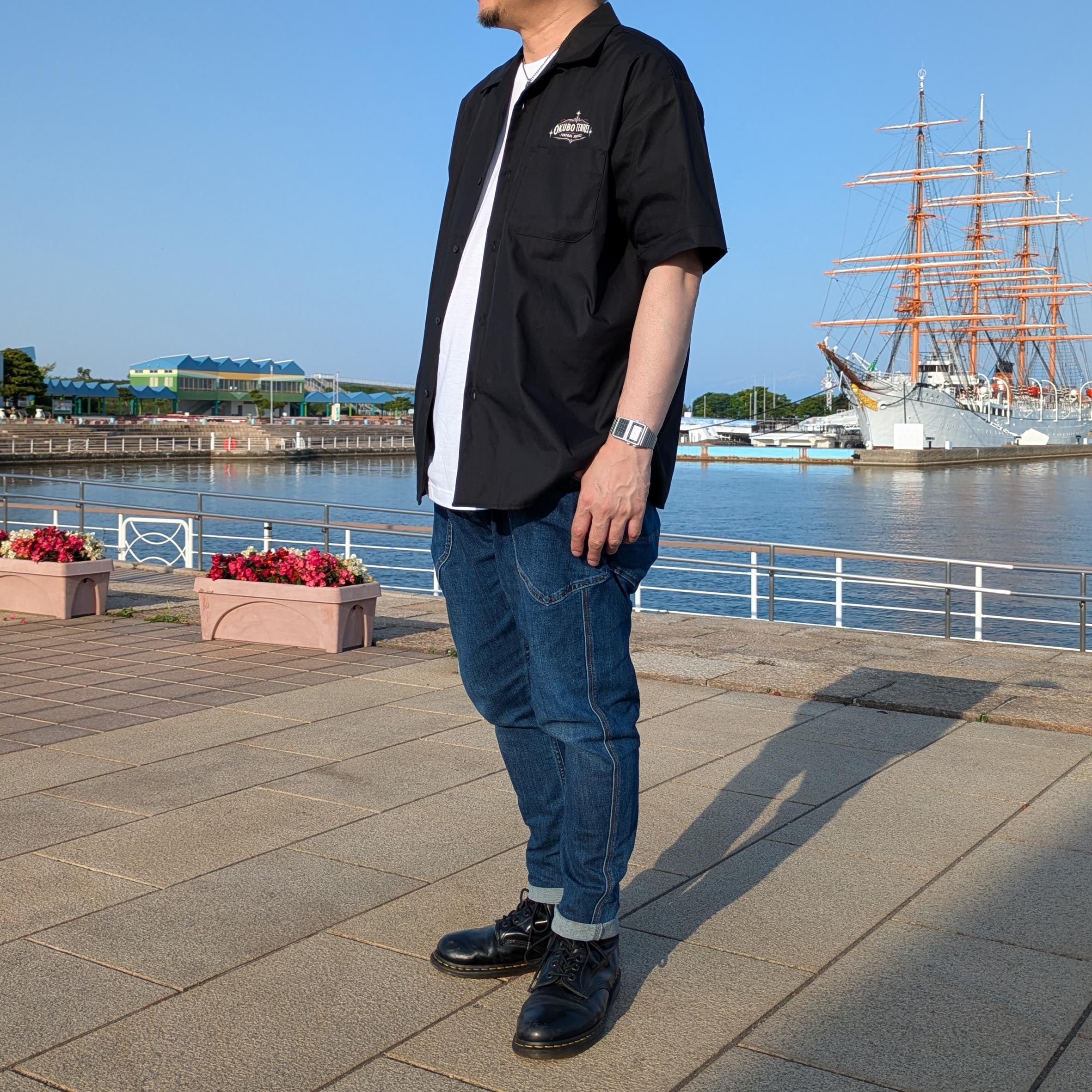 OKUBO TENREI "Camp Collar" Work Shirt