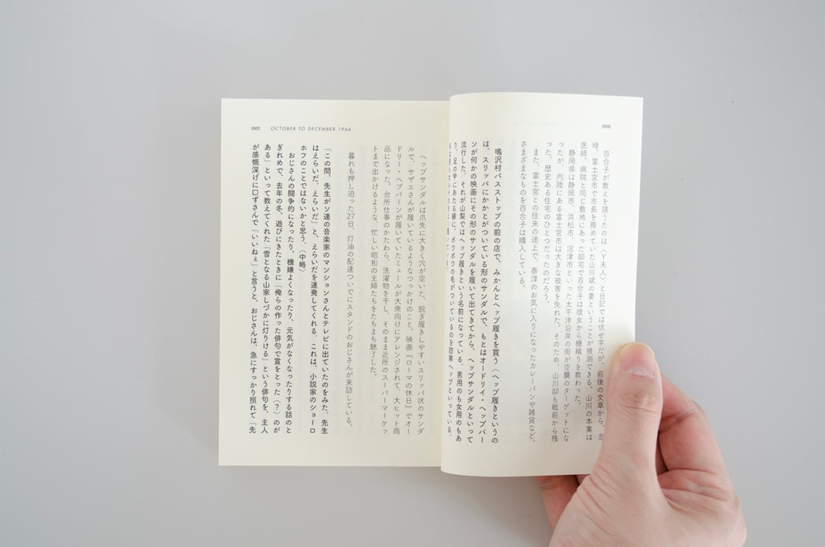 museumshop　HANA　Vol.3／水本アキラ　YURIKO　T　TAIJUN　武田百合子『富士日記』の4426日