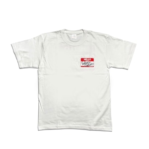 Tシャツ （WHITE×RED)