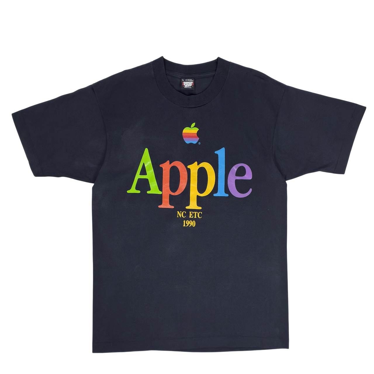 Apple 'RAINBOW LOGO' SCREEN STARS L 1668