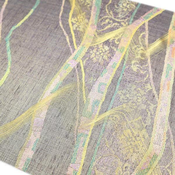 西陣の名門【しょうざん】 名品【絹漉貴】 極上のお締め心地 単衣にも