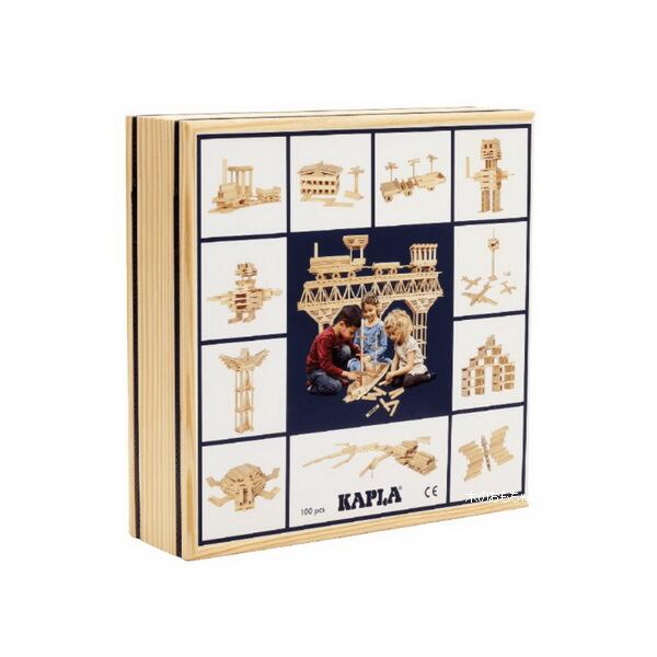 【セール】カプラ KAPLA100J-日本仕様 100ピース オリジナルガイドブック付 日本正規品