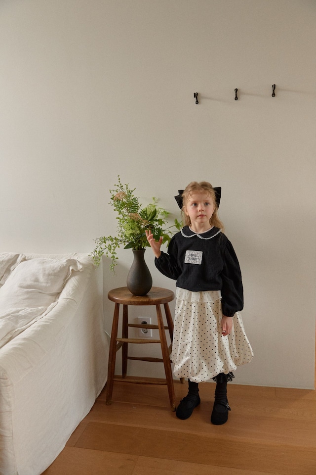 【1/26〆予約】<berryberry>  Dot bly skirt