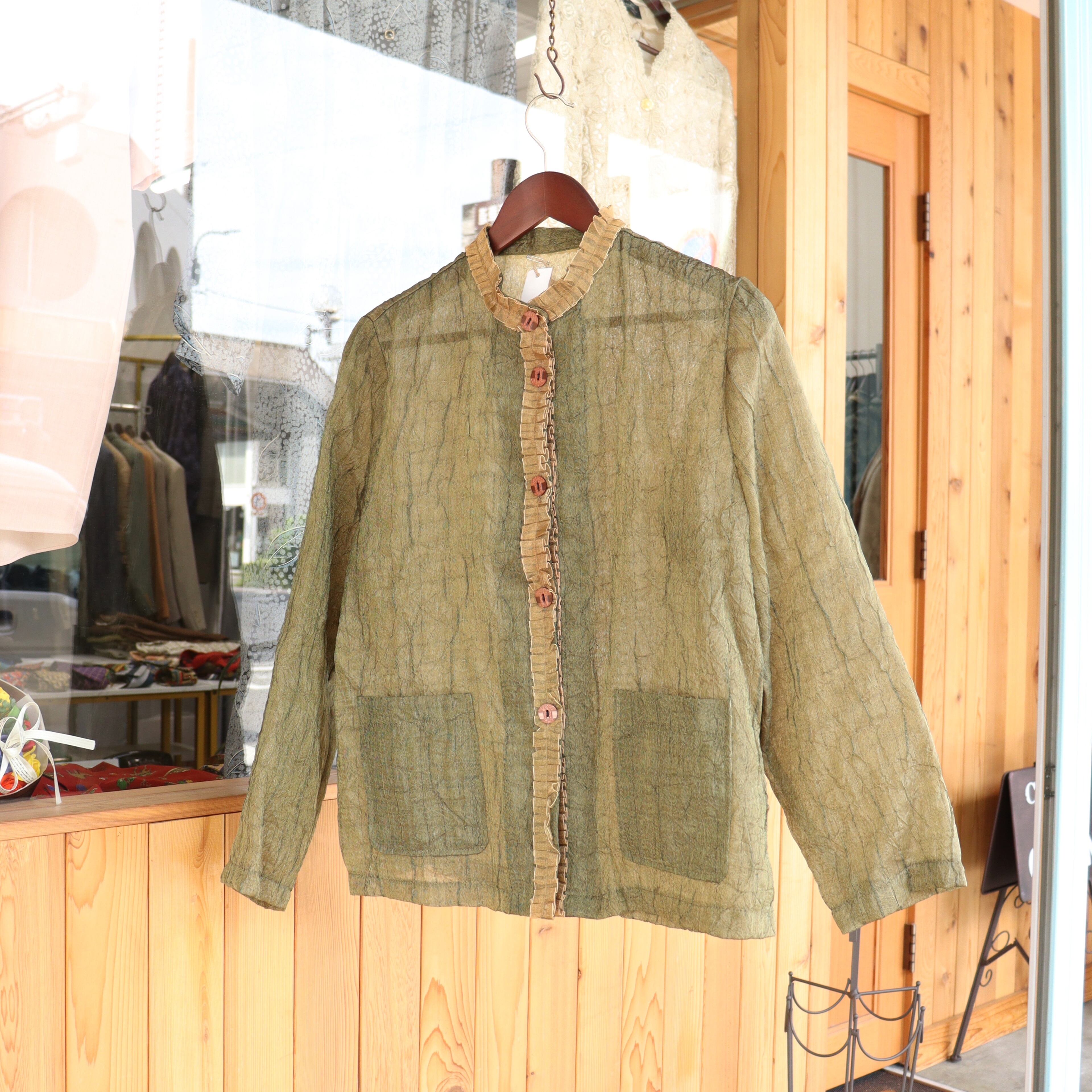 KOREA vintage sheer jacket