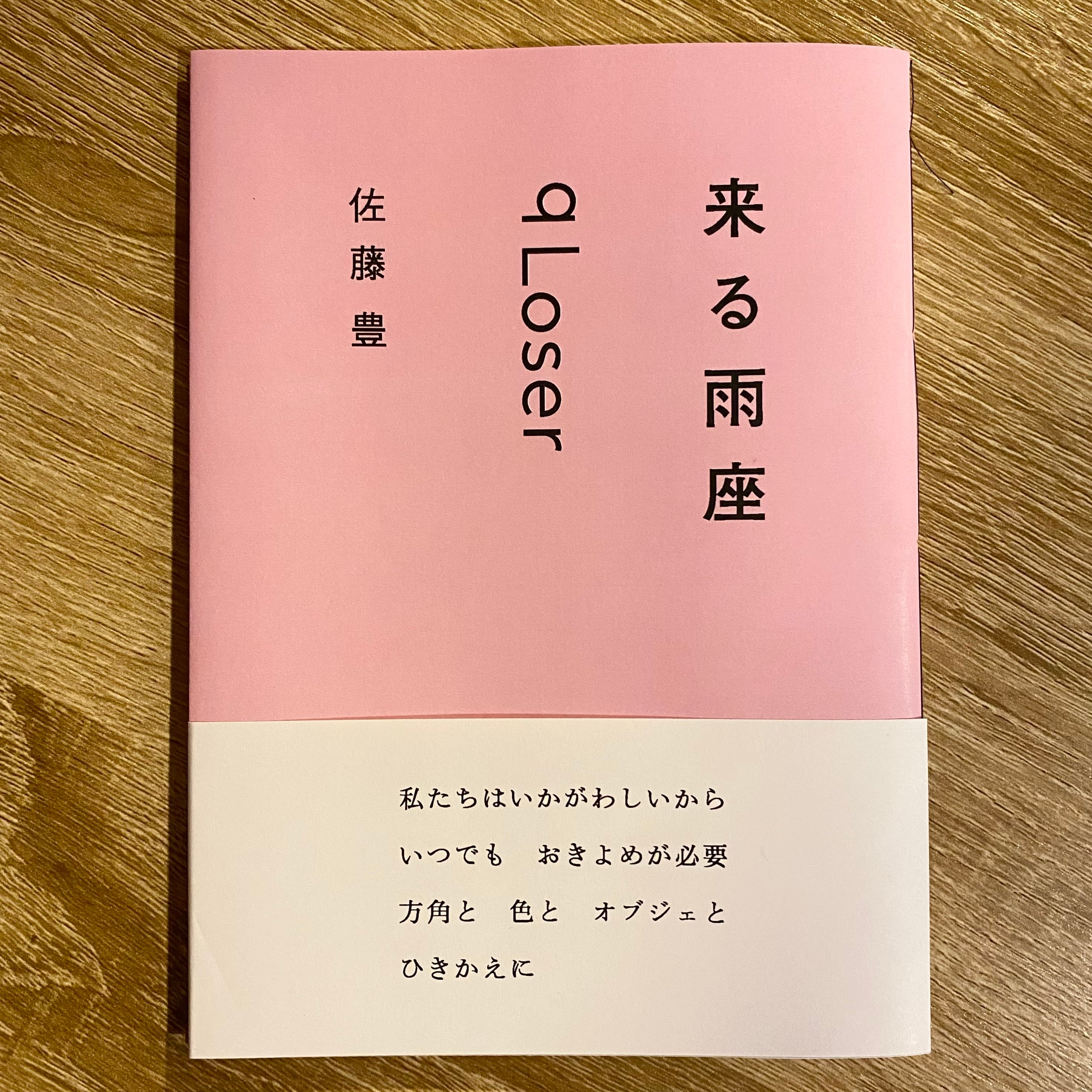 佐藤豊『来る雨座 qLoser』 | YOMS