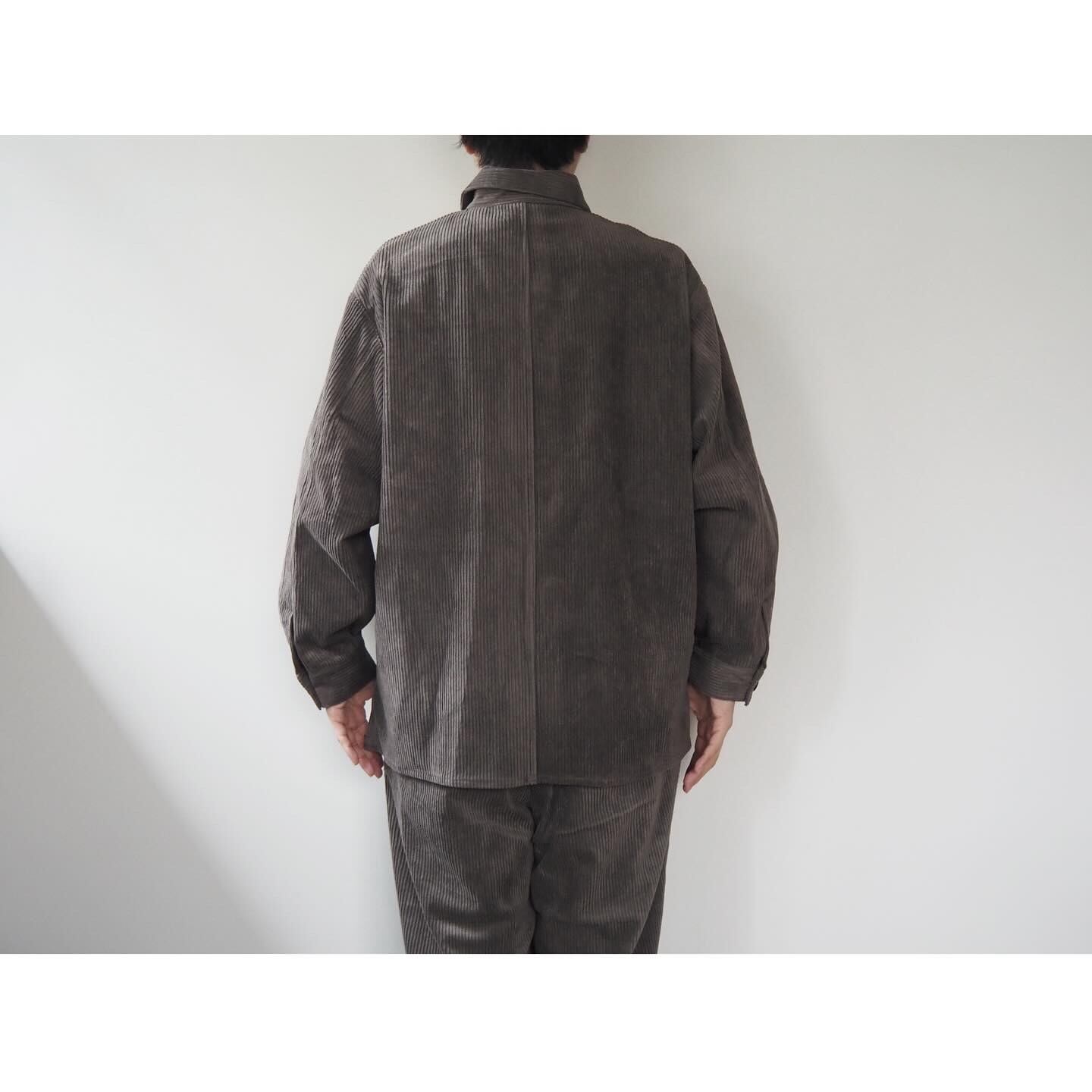 STILL BY HAND(スティル バイ ハンド) Blended Yarn Corduroy Shirt