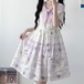 ゆめかわ♡全２カラー　ラベンダーキャットワンピース　wanpi178