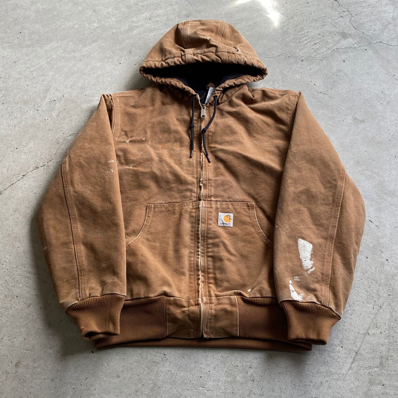 カーハート　フリース・プルオーバー　茶　M　＊最新作＊新品　Carhartt