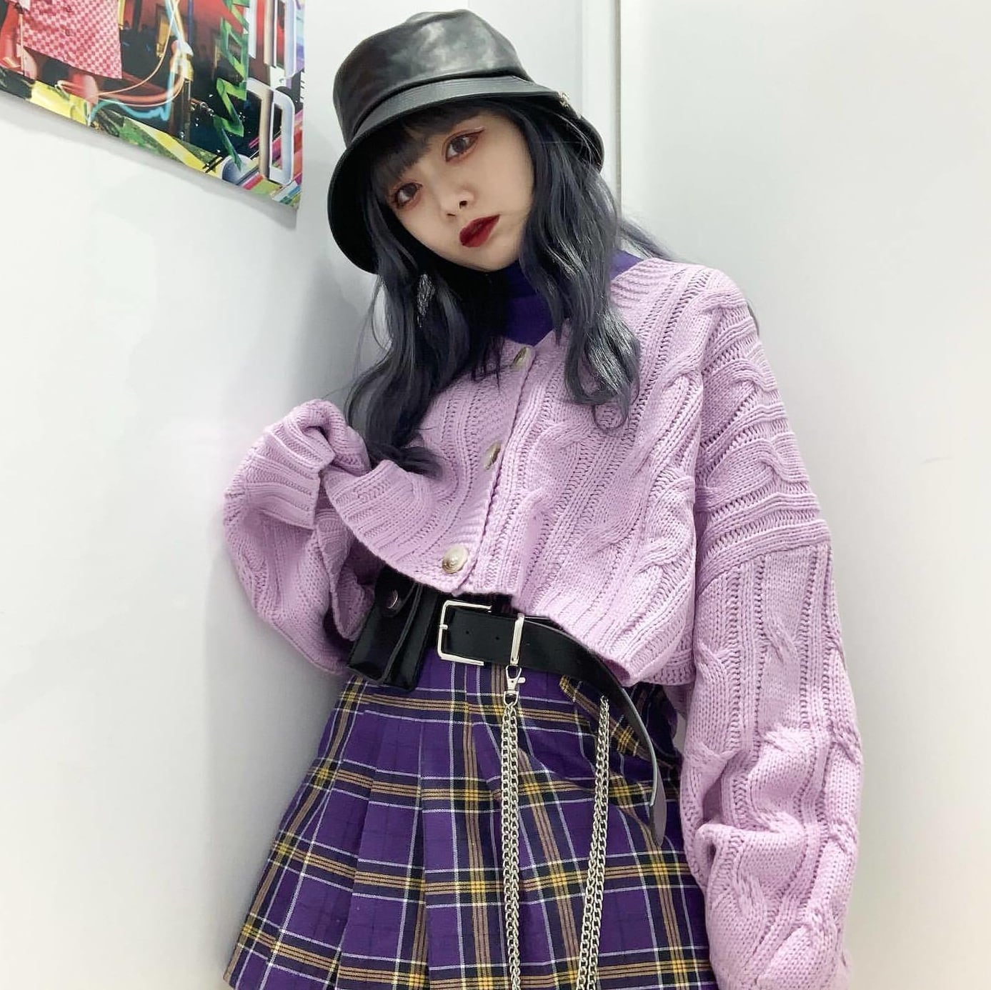 【50%OFF】ケーブルニットカーディガン