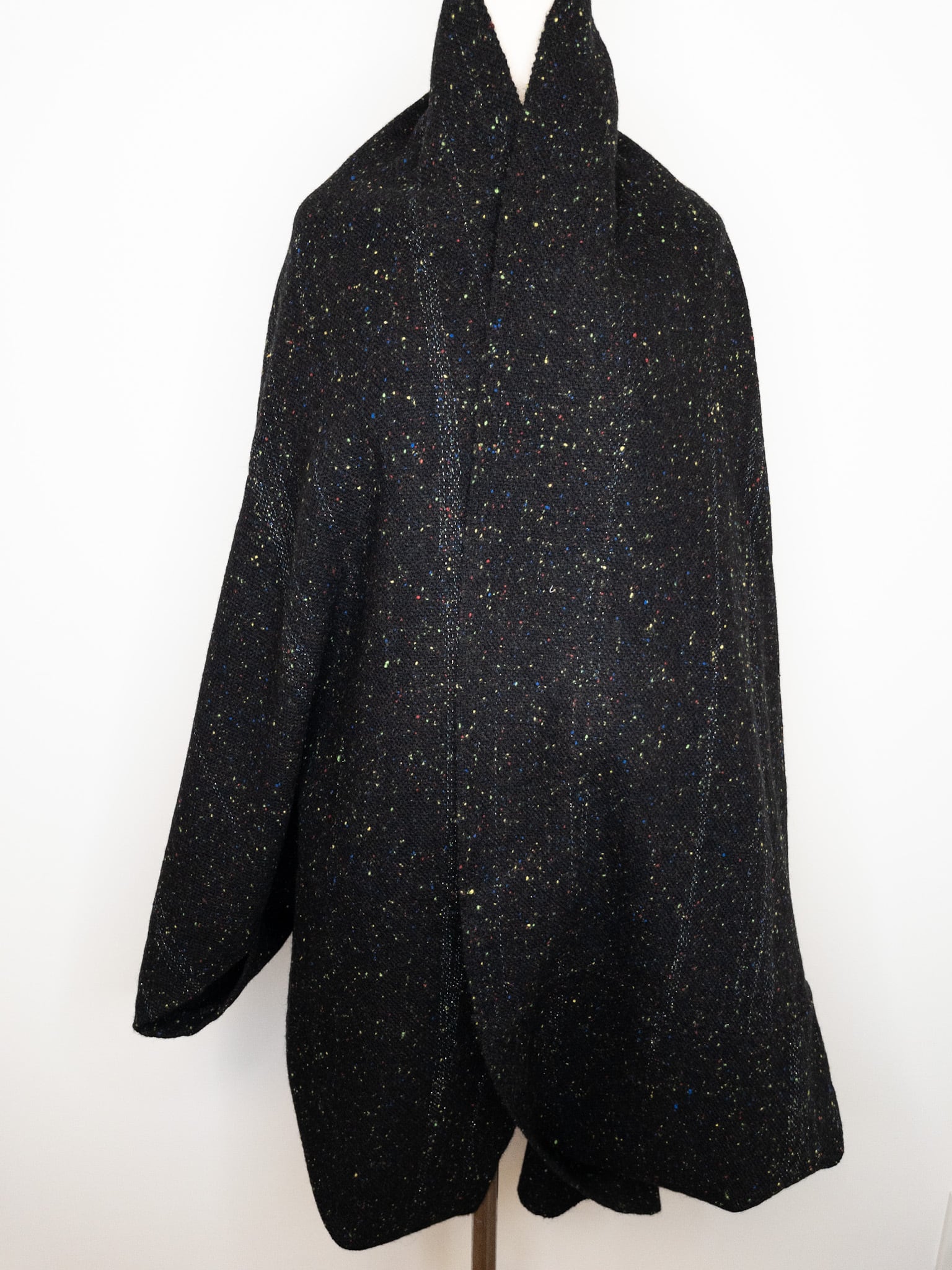 モモンガコート ウールモモンガコート シャギー 紫絃 おしゃれ 大きいサイズ