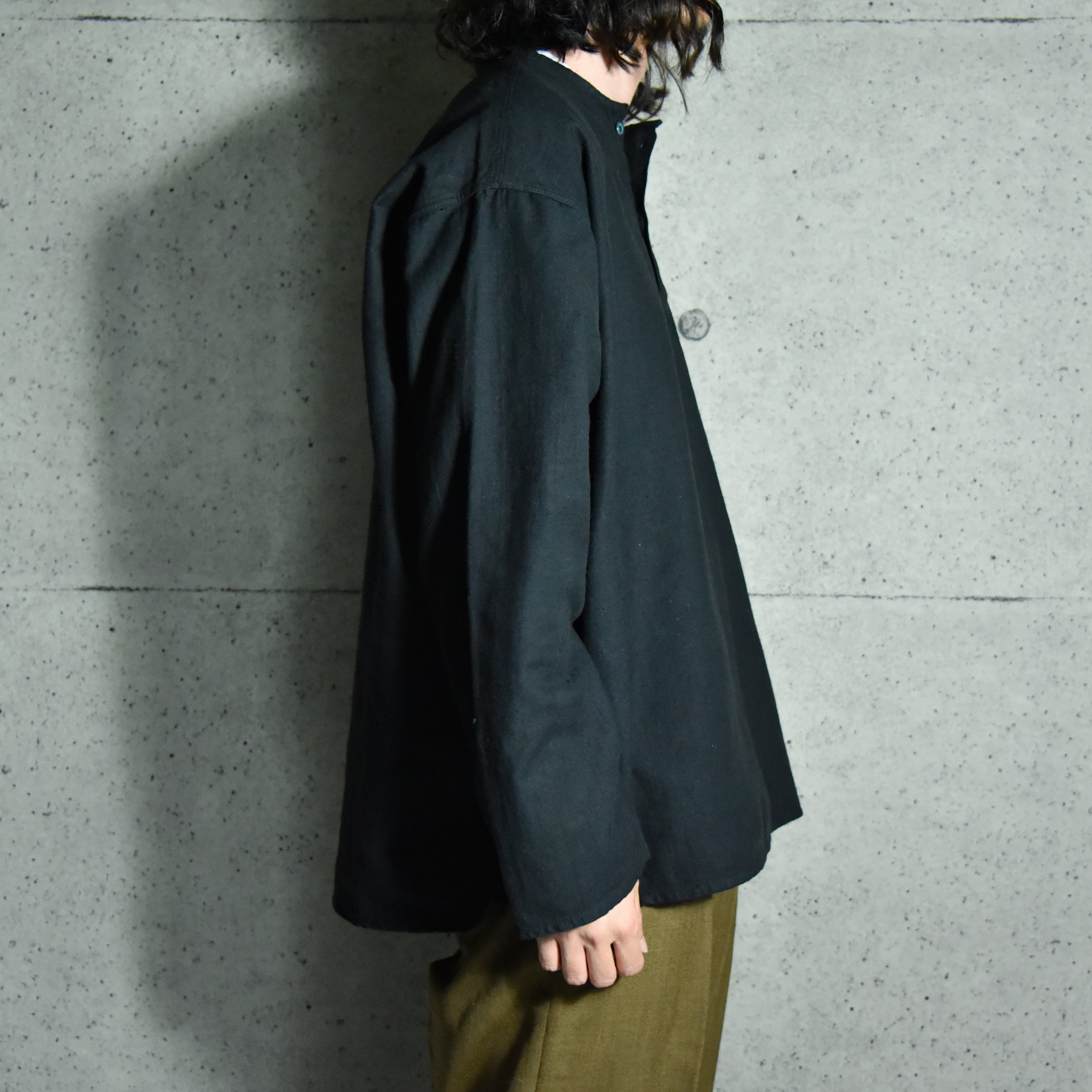 DEAD STOCK】Russian Military Sleeping Shirts Henryneck ロシア軍