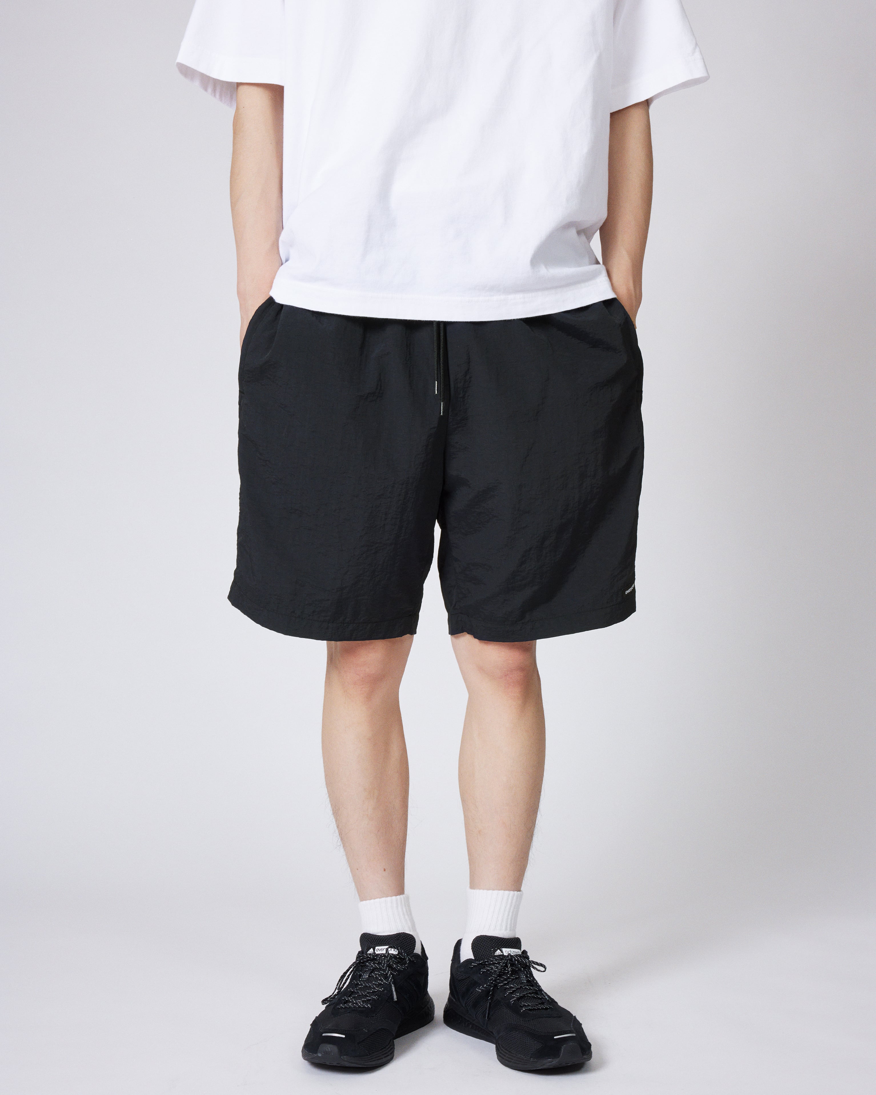 everyone nylon easy shorts (BLACK) | everyone