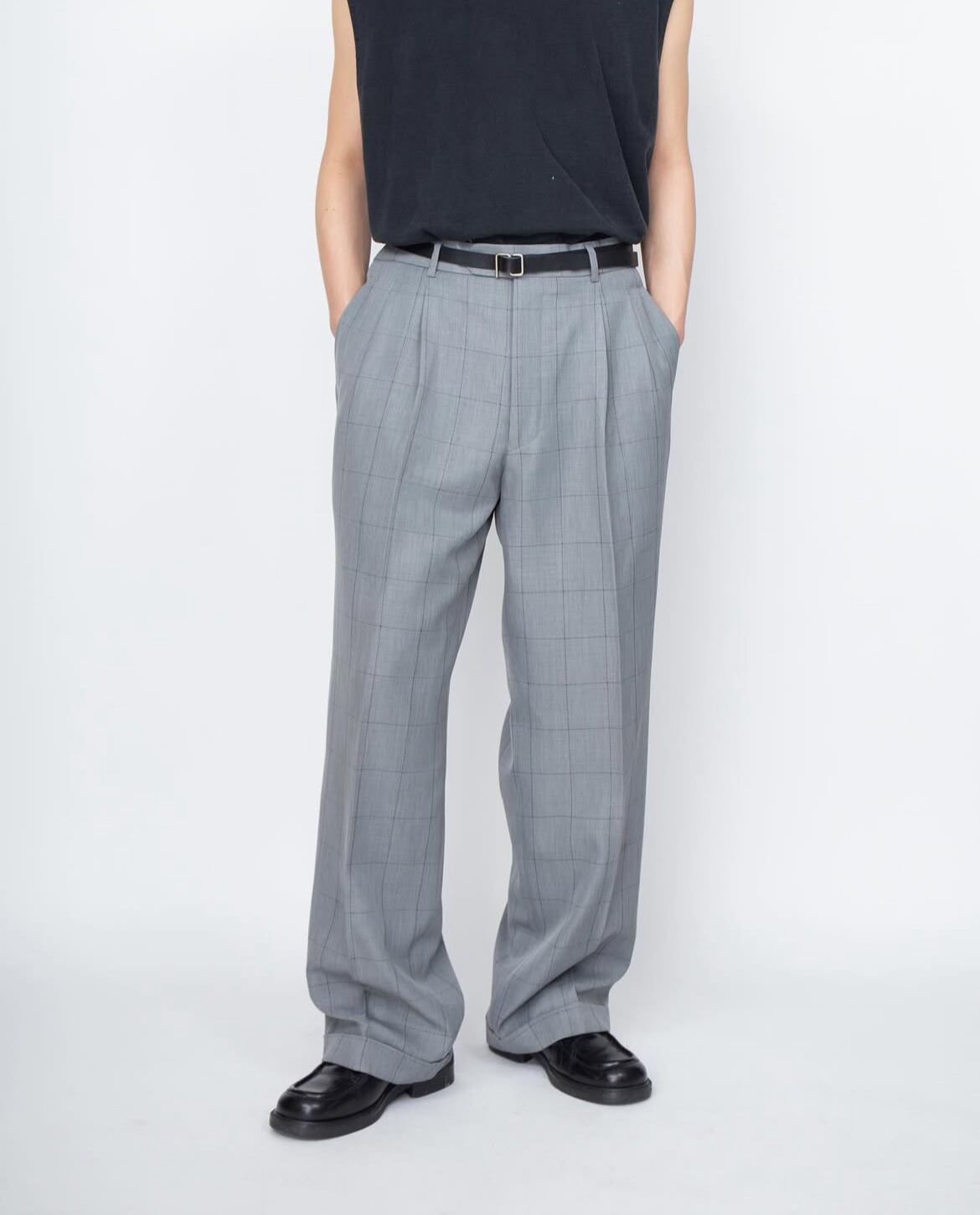 MAATEE&SONS / JEFFELY “RAYONE LINEN シャークpane” | Pay ID