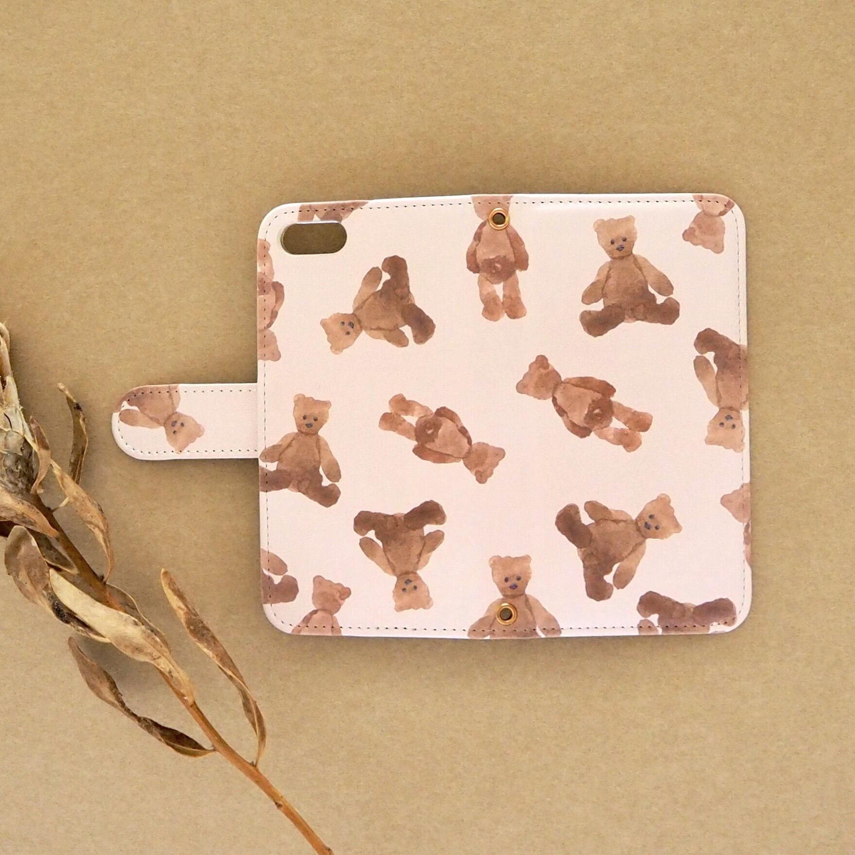book-style iPhone case《シュガーベア》