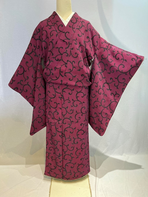 2181 アンティーク 小紋 Antique Komon Kimono