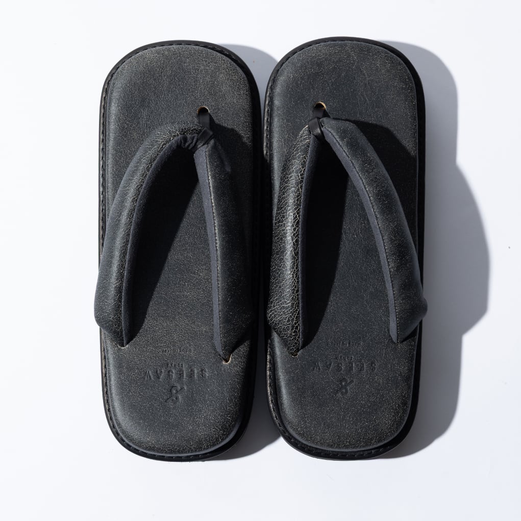 Leather Setta Sandals ss‐30005 (SETTA CRACK) | lift-shoes