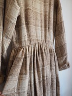 1950’s~1960‘s AMERICA Tweed Check Dress