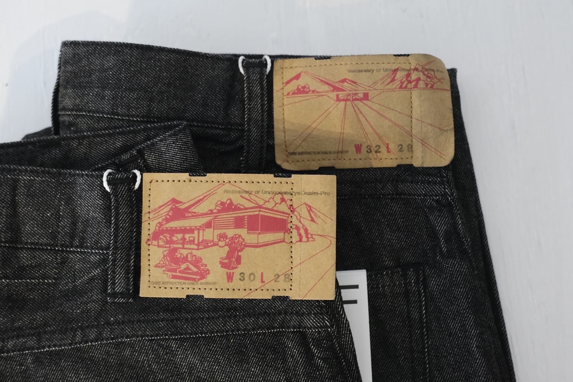 necessary or unnecessary uf black デニム N.O.UN UF BLACK Black | Directors Web Shop