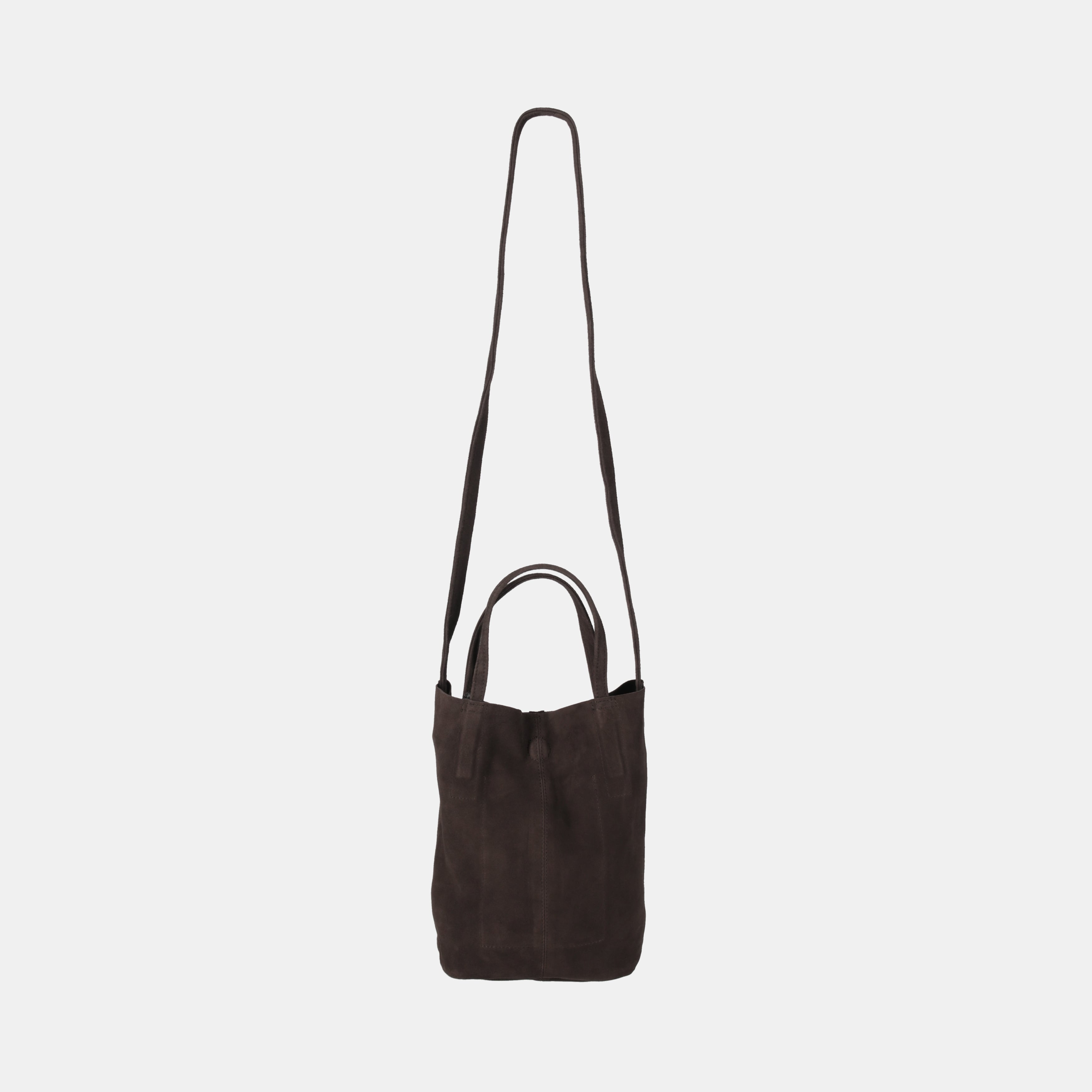 2WAY SMALL TOTE（S）OIL SUEDE DARK CHOCO | Morphee（モルフェ）
