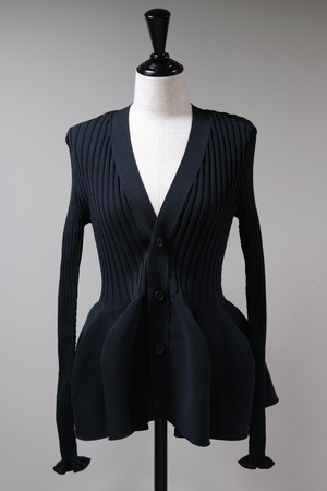 【CFCL】POTTERY CARDIGAN 1 - black