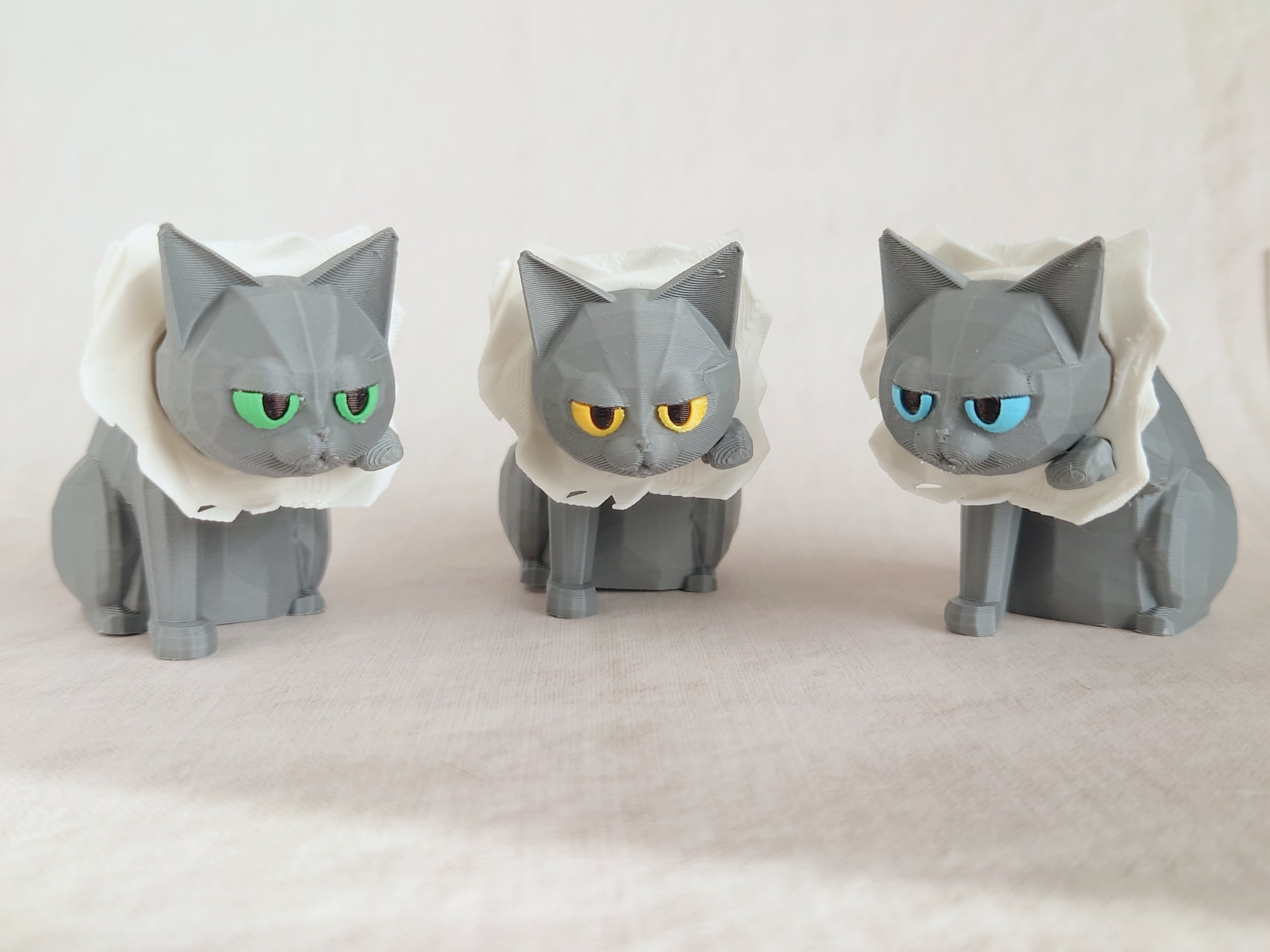 穴あき風猫メモスタンド | 猫社謹製