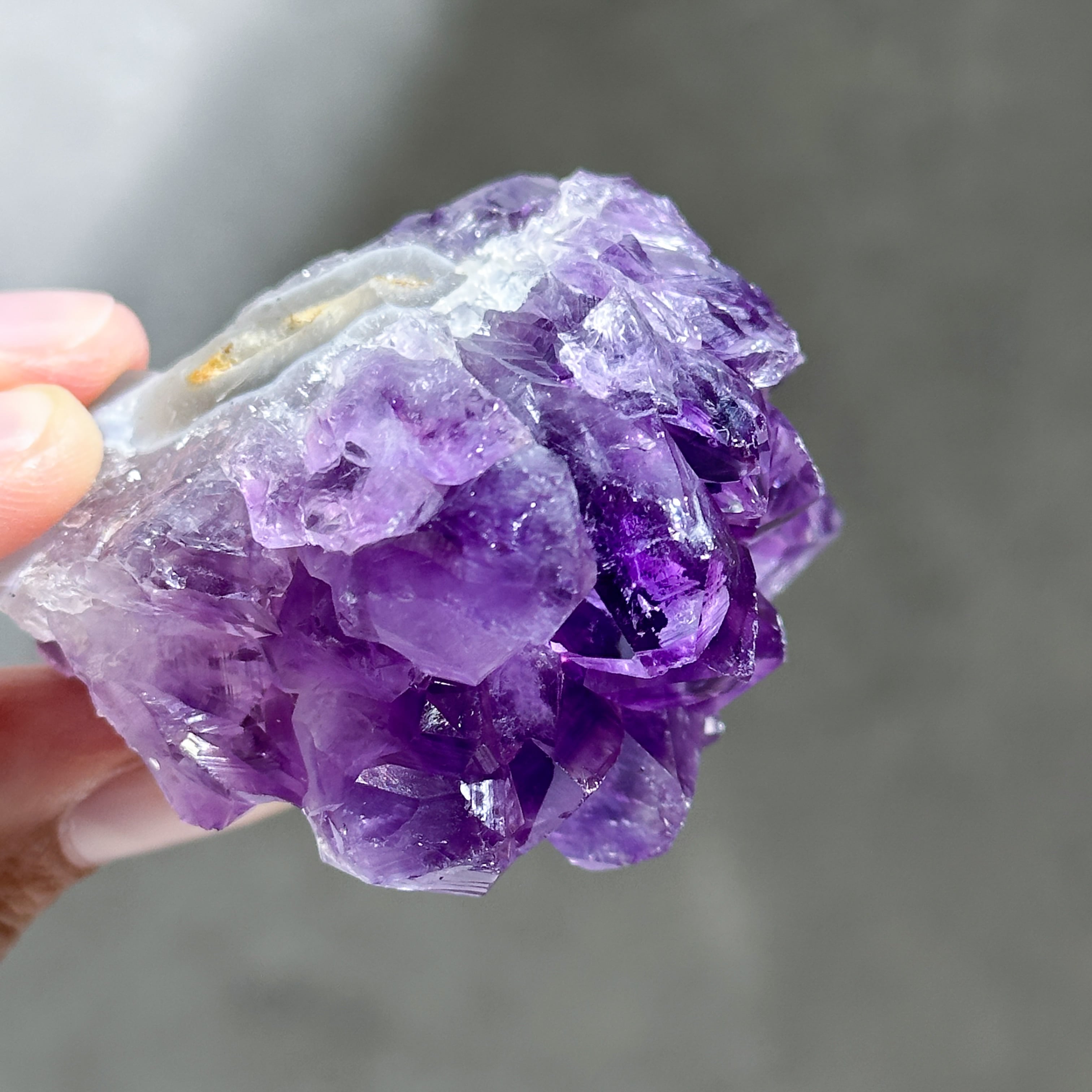 ウルグアイ産のアメジスト1 ウルグアイ産アメジスト 原石01◇ Amethyst ◇天然石・鉱物