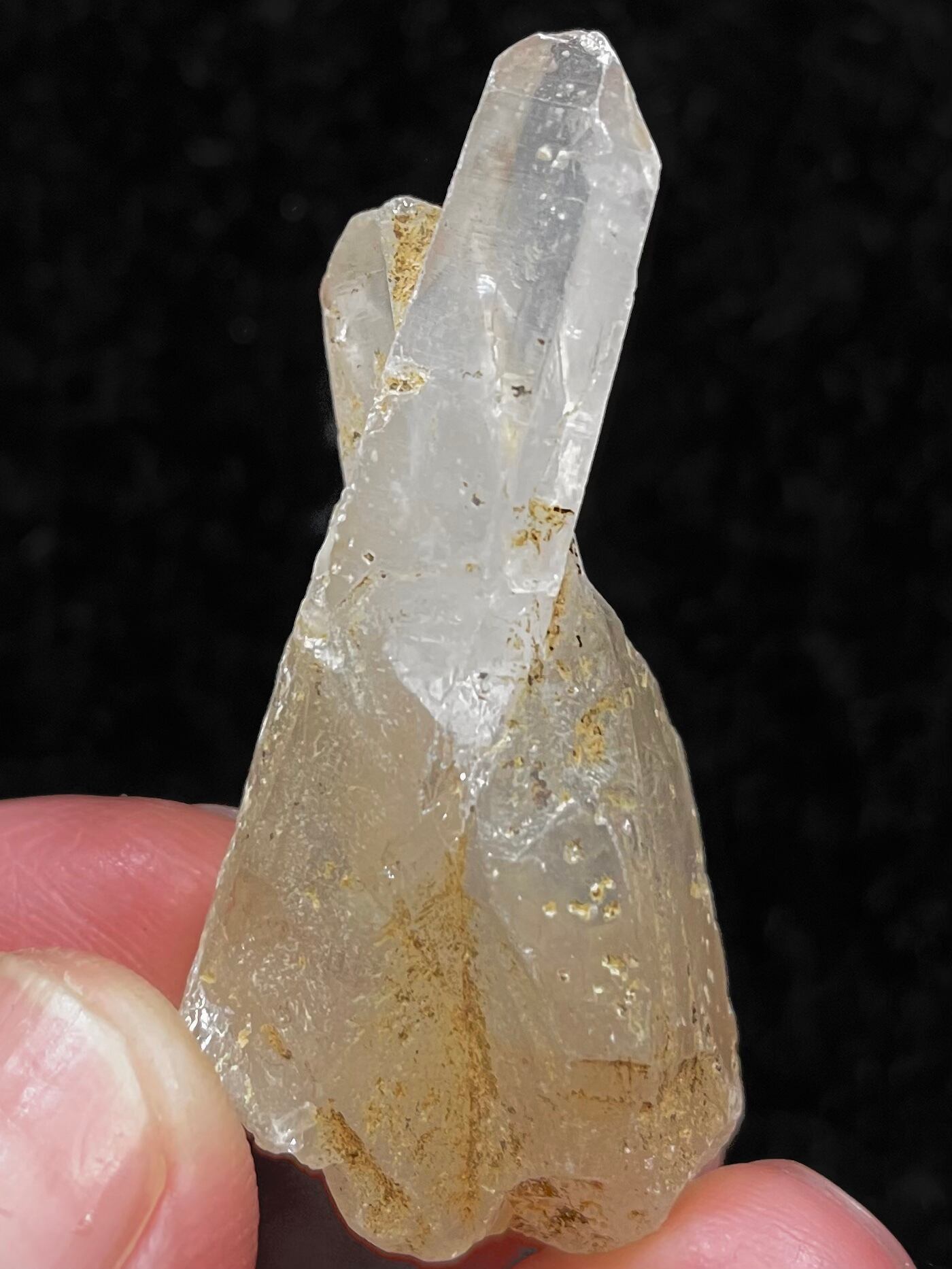 1) 高千穂天岩戸水晶「栄華」2