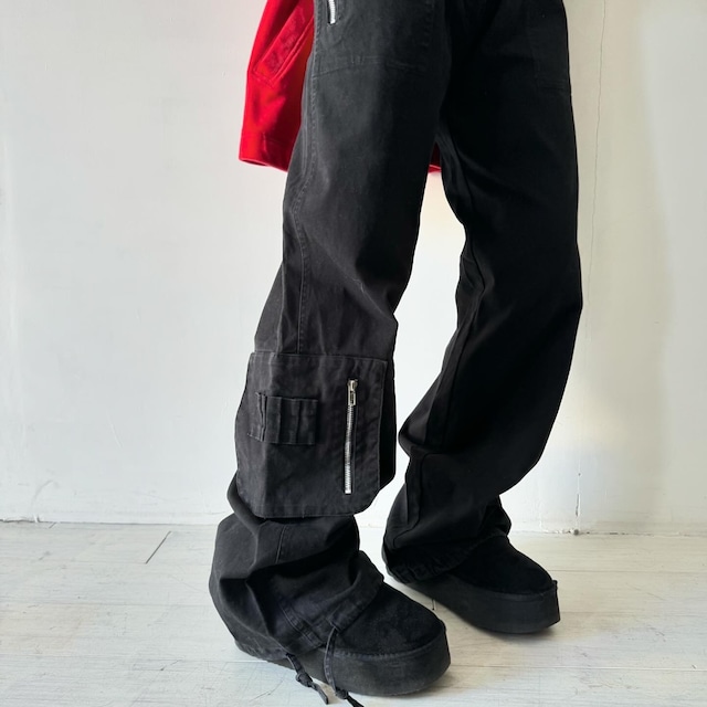 -zhongliu- gimmick design pants