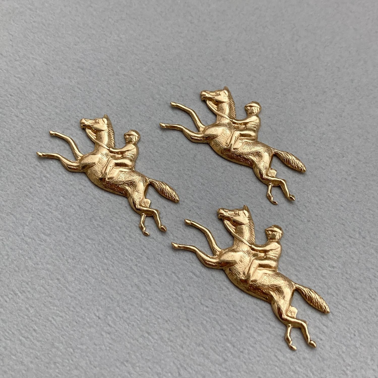 最終入荷〉USA真鍮 乗馬プレート | Dua-アクセサリーパーツショップ
