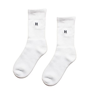 【HELLRAZOR】SYMBOL H LOGO SOX - WHITE