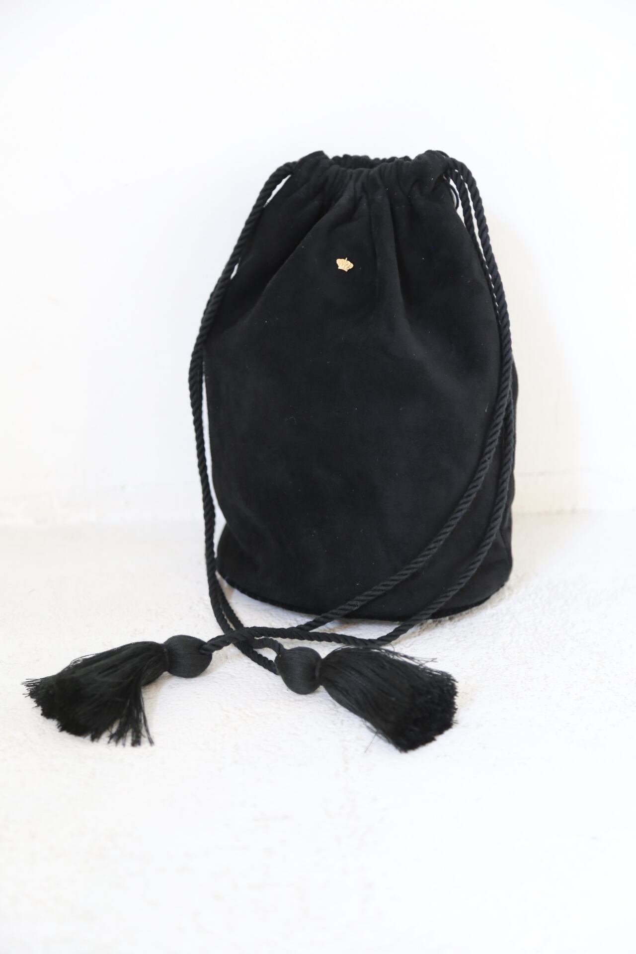 6160 HERITAGE SUEDE TASSEL STRING BAG | THE DEARGROUND