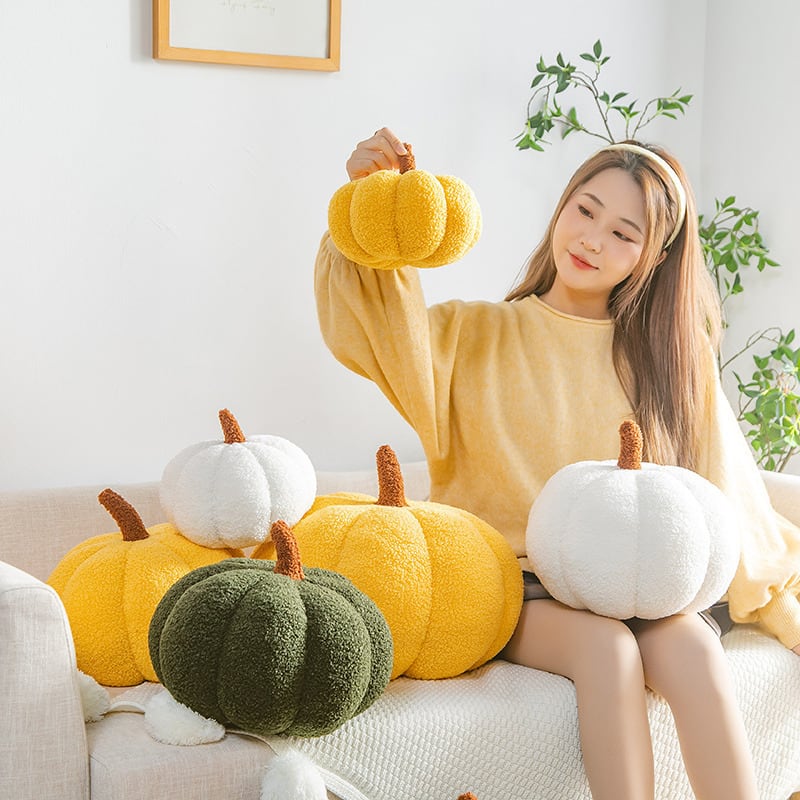 クッション カボチャ 型 直径 20cm おしゃれ インテリア フロア