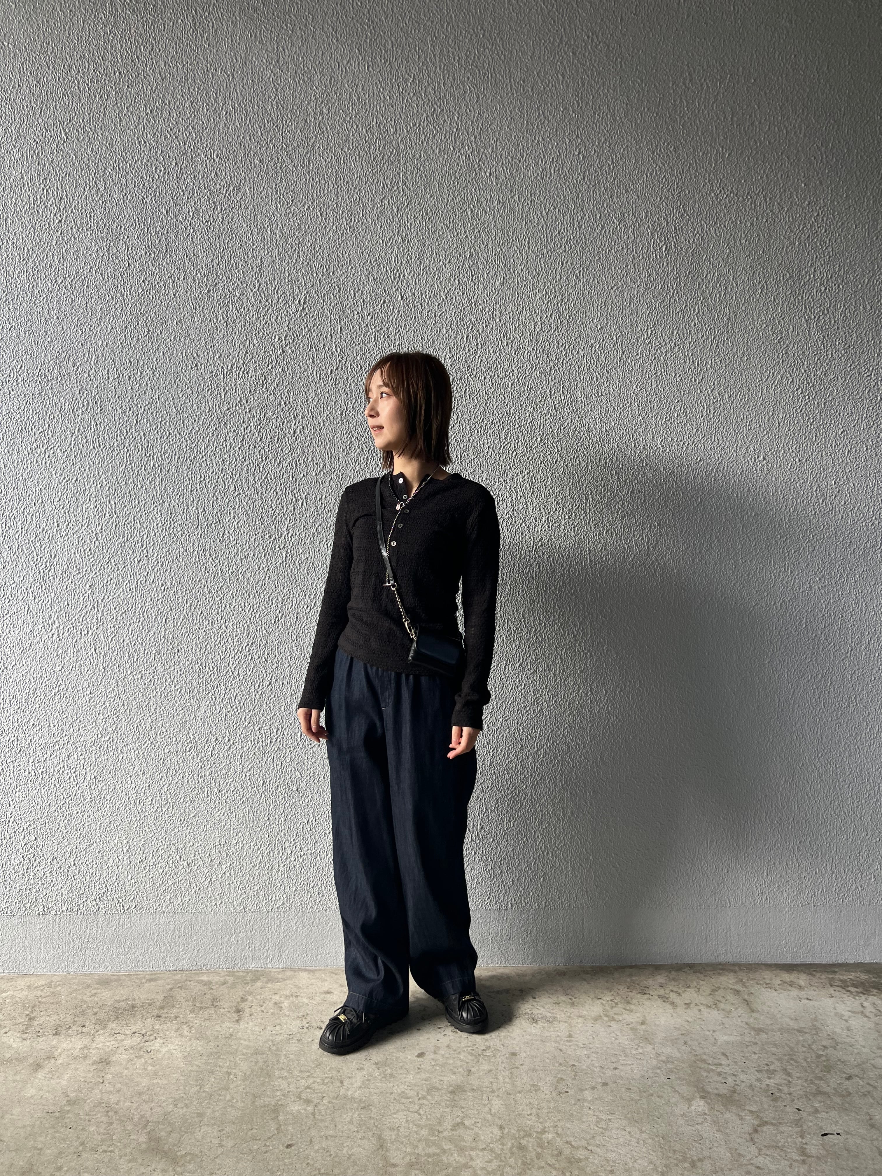 【PASSIONE】ウエストイージーライトオンスデニム　616605