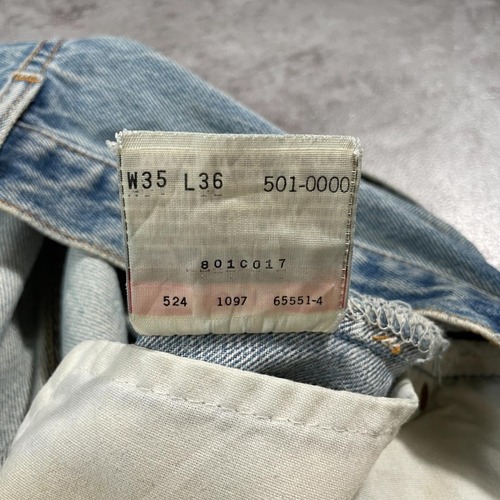 【W35 L36】 USA製 usa levi's リーバイス 501xx 詳細写真5