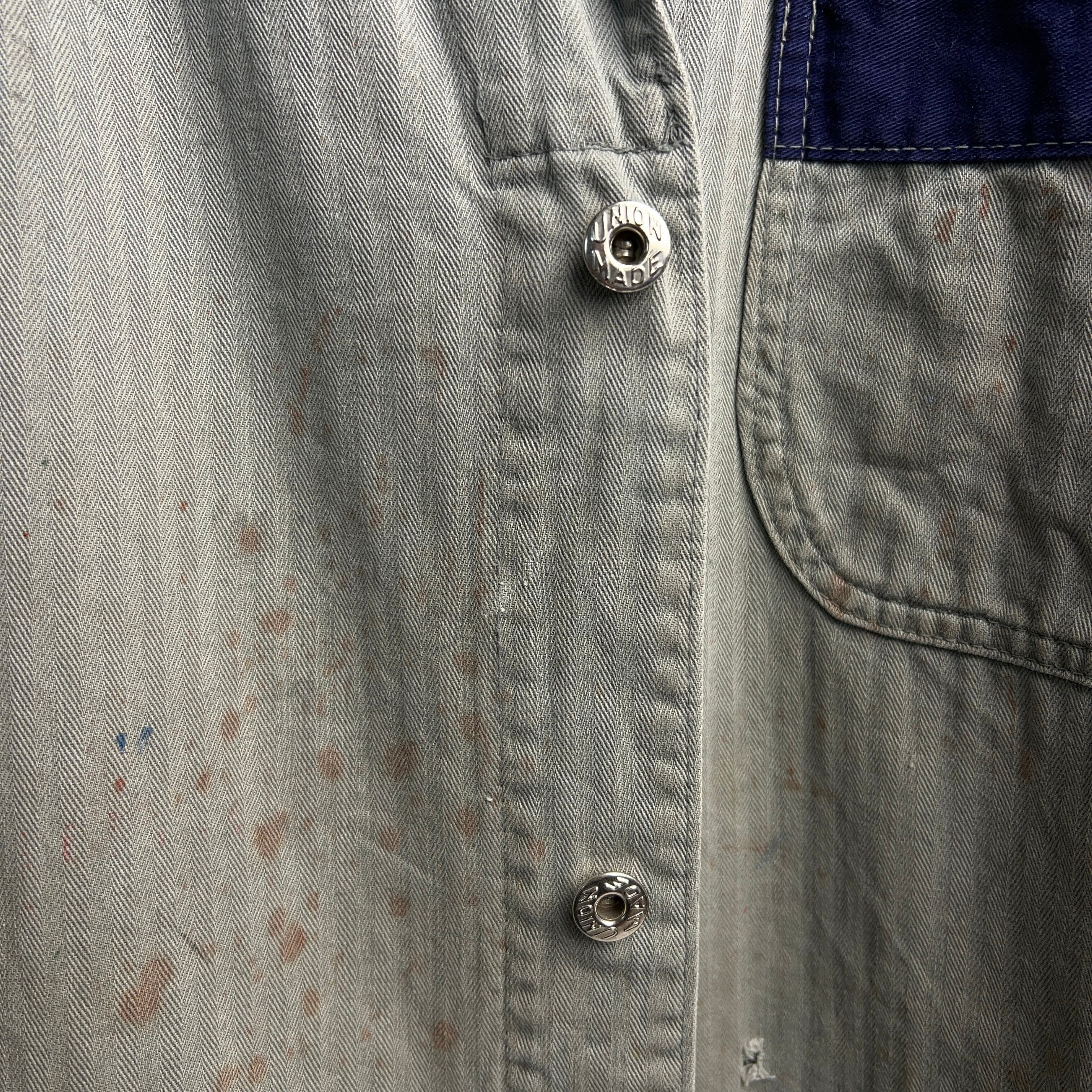 1950's HBT 2TONE WORK JACKET 50年代 ワークジャケット ヘリンボーン