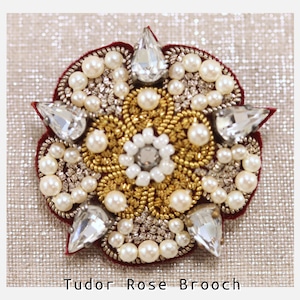 Tudor Rose：ゴールドワーク・ブローチキット