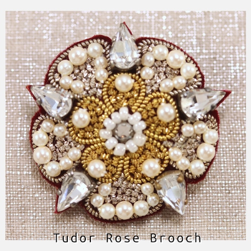 Tudor Rose：ゴールドワーク・ブローチキット