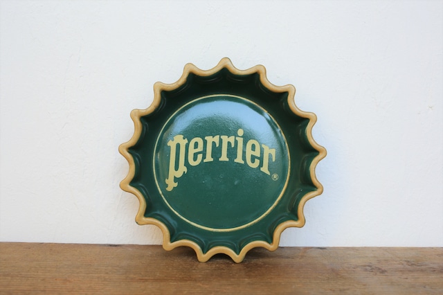 フランス アンティーク ヴィンテージ ペリエ Perrier 王冠型 灰皿