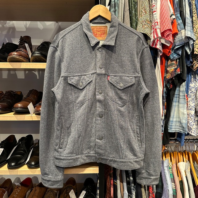LEVI'S SWEAT TRACKER JACKET GRAY 2015
