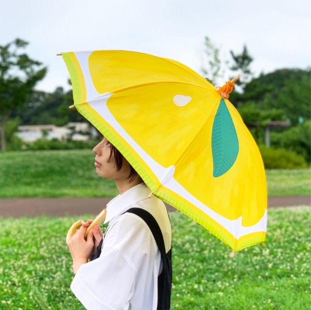 レモンな日傘