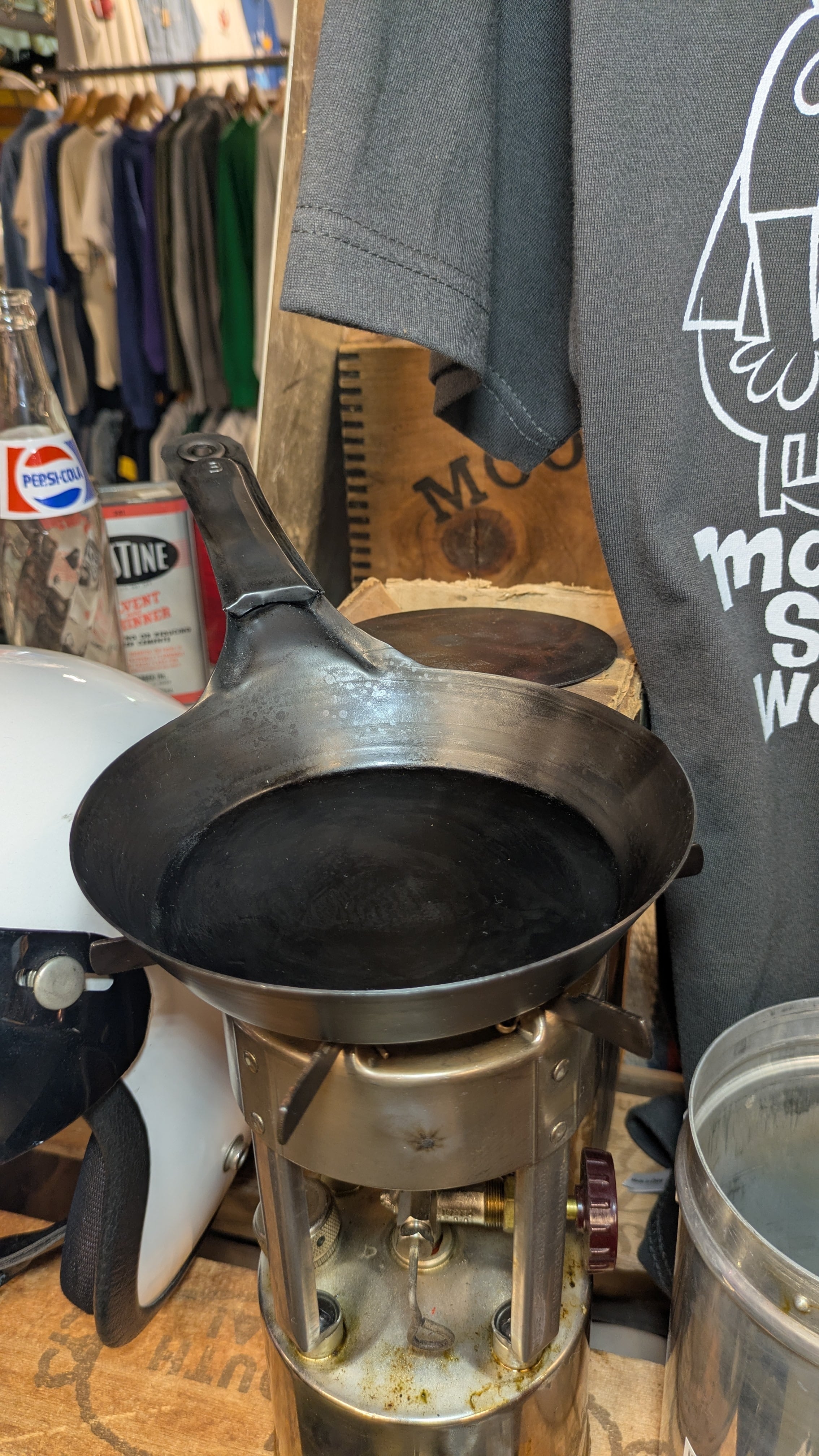 Vintage Cowboy Fryingpan IronPan Smallsize Antique ビンテージ 鉄