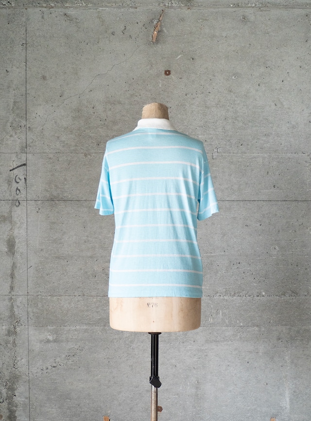 "PUT ON SHOP" 1970s Polo shirt