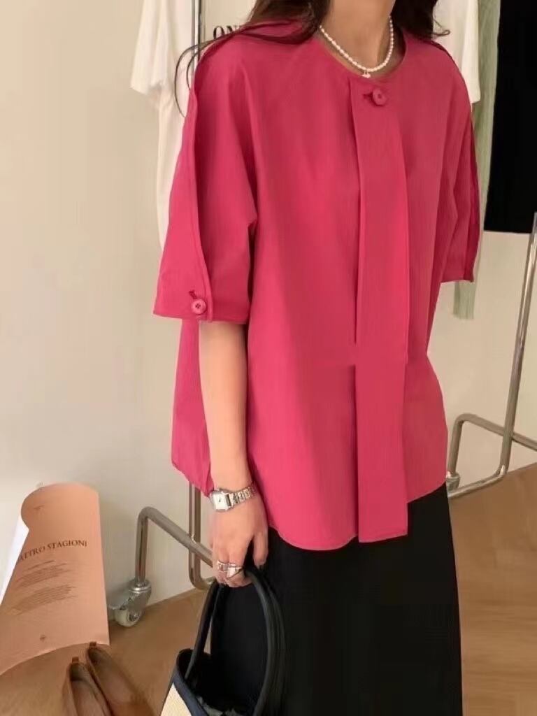 レーヨンブラウス　AJ22085-9966