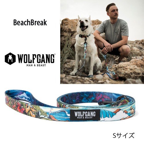 BeachBreak LEASH Sサイズ リード WOLFGANG ウルフギャング アメリカ 小型犬