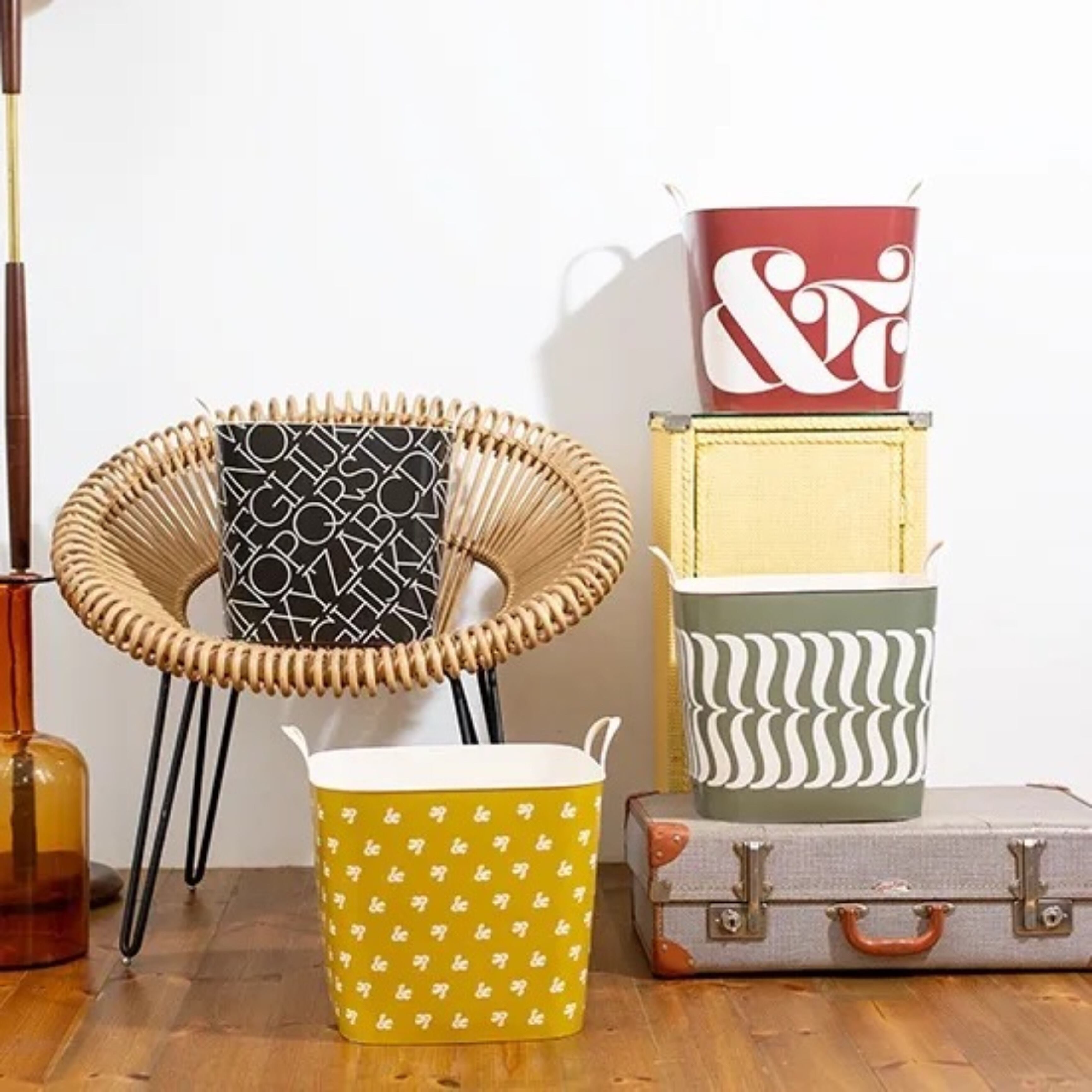 sir-etsukoアウトレット アタ製 バスケット 34cm×34cm stacksto baquet House Industries / エトセトラ | Zakka so-la