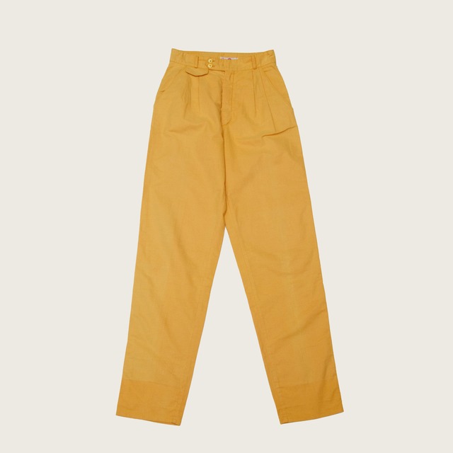 TWO-TUCK COTTON PANTS