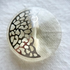 ハーフシルバーレース×クリア 30㎜